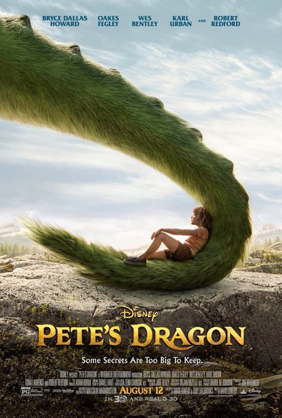 Постер - Пит и его дракон: 408x604 / 72.91 Кб
