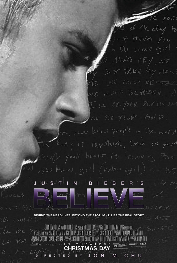 Постер - Джастин Бибер. Believe: 750x1111 / 196.28 Кб