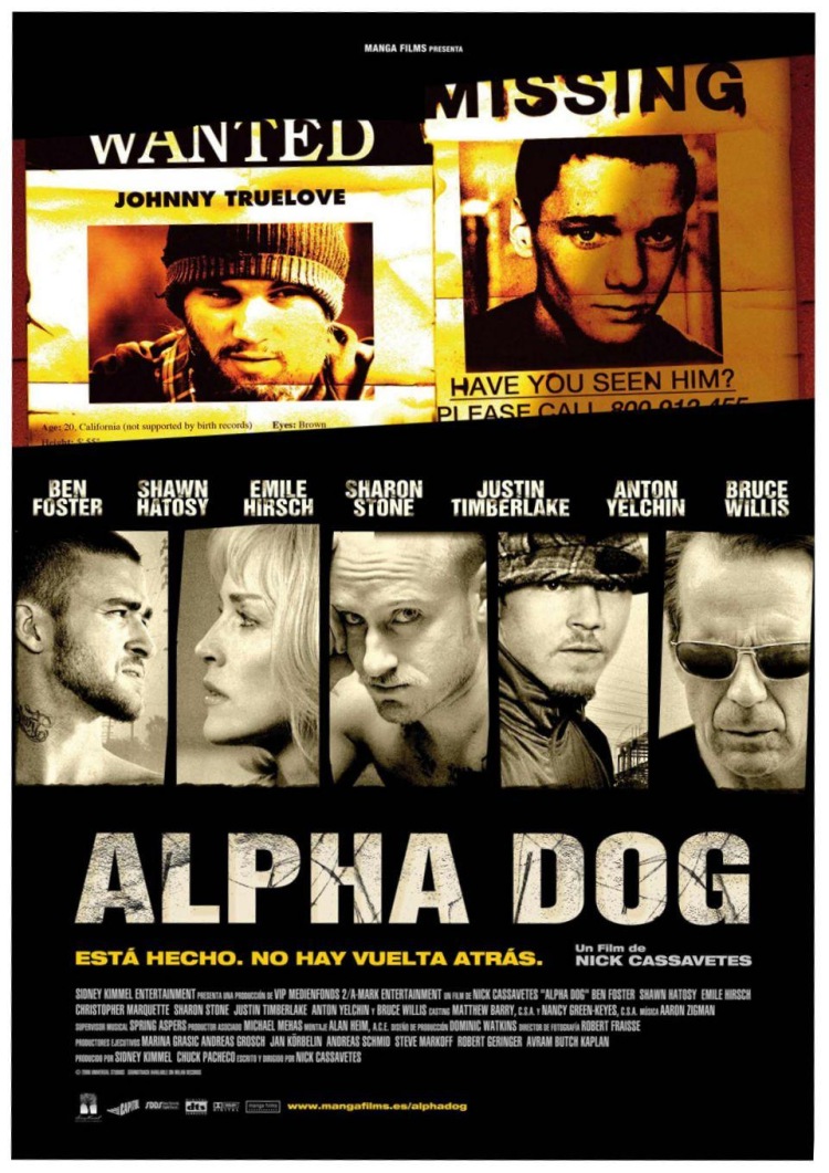 Постер - Альфа Дог: 750x1061 / 235.35 Кб