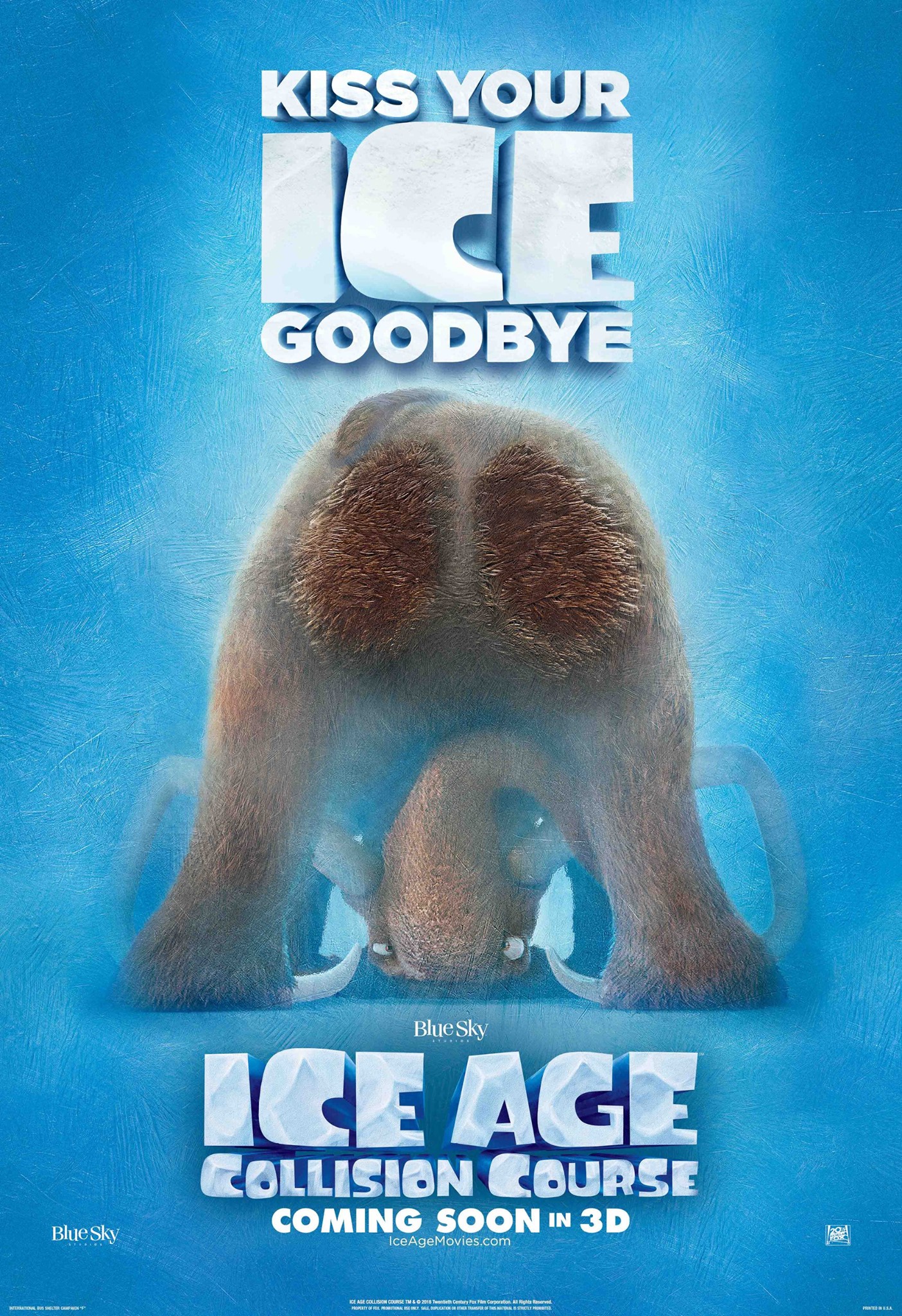 Постер - Ледниковый период: Столкновение неизбежно: 1404x2048 / 915.15 Кб