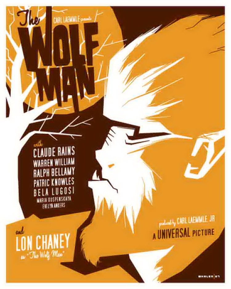 Постер - Человек-волк: 750x937 / 147.39 Кб