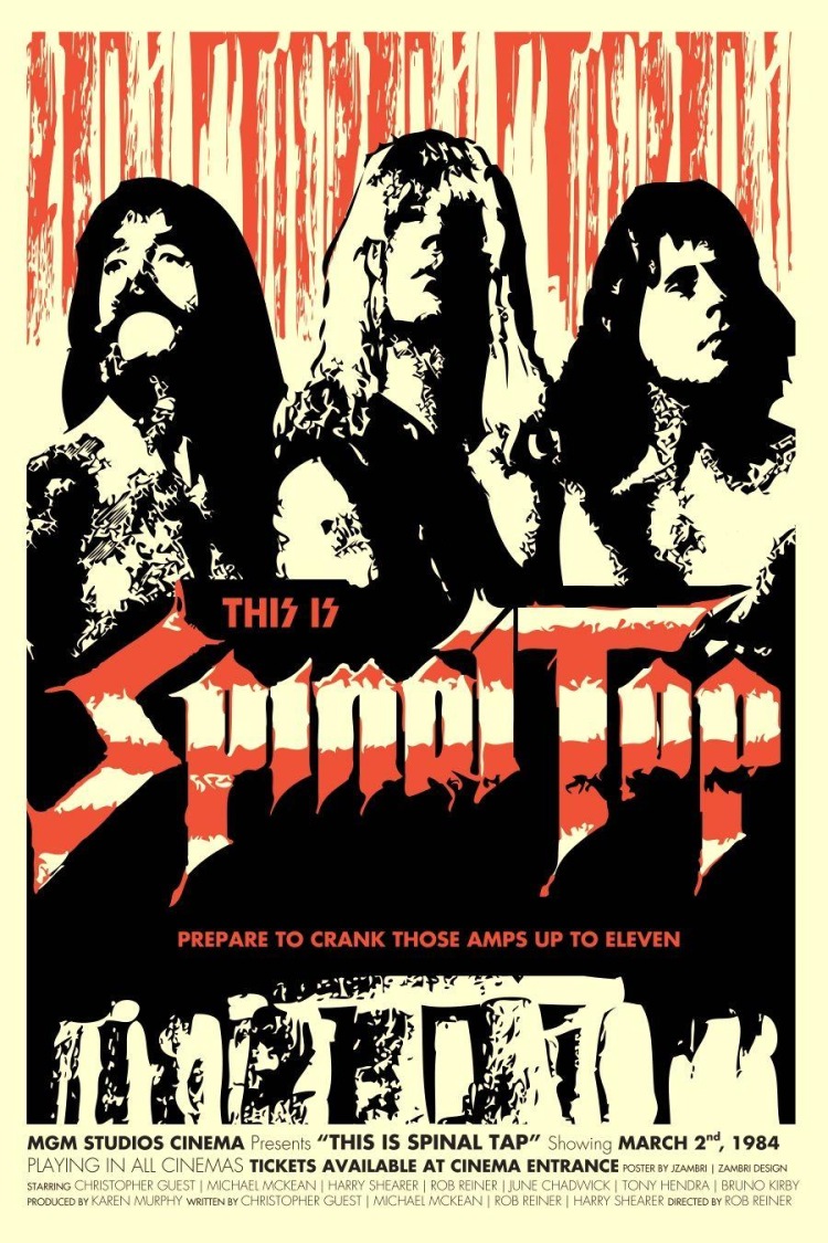 Постер - Это — Spinal Tap: 750x1125 / 274.33 Кб