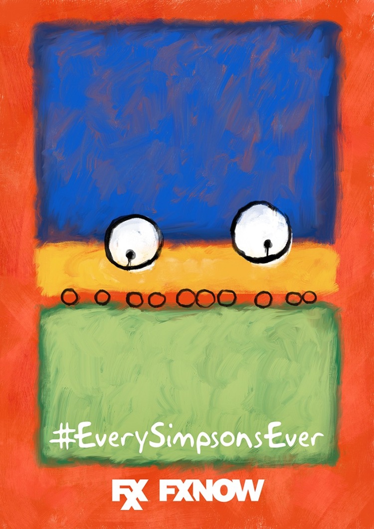 Постер - Симпсоны: 750x1061 / 196.71 Кб