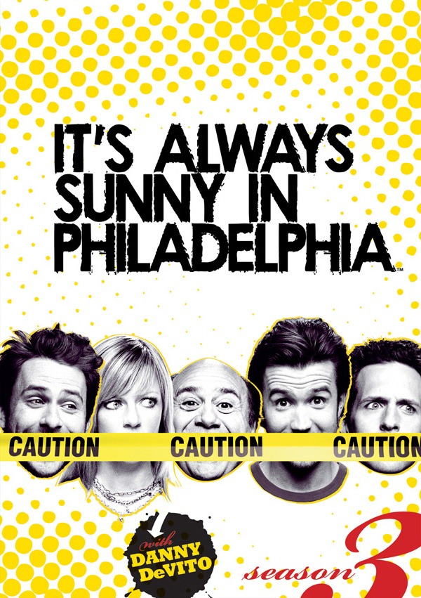 Постер - В Филадельфии всегда солнечно: 600x851 / 188.13 Кб