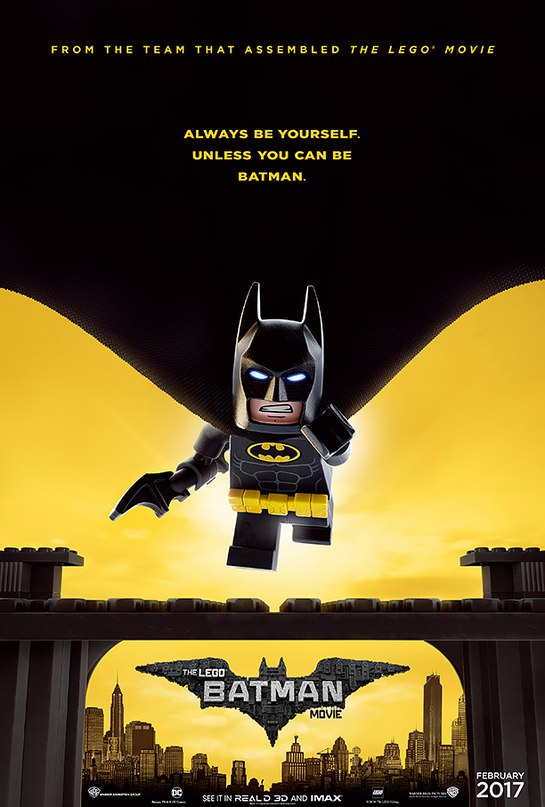 Постер - Лего Фильм: Бэтмен: 545x807 / 74.7 Кб