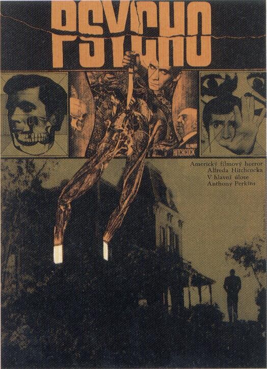 Постер - Психо: 524x724 / 129.97 Кб