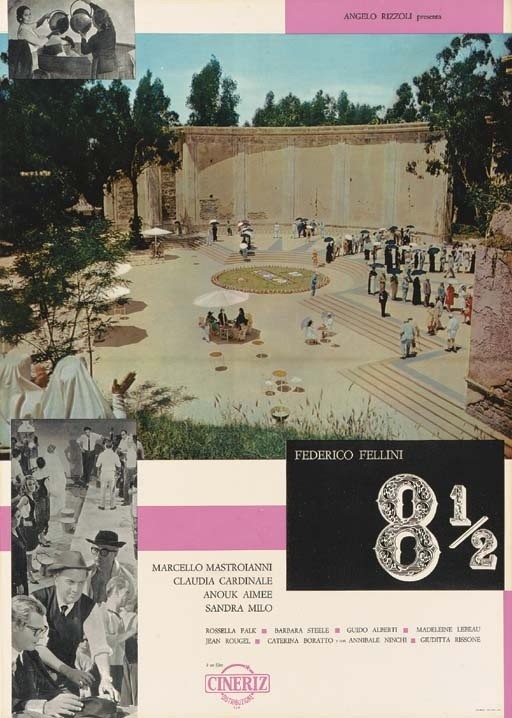 Постер - 8 с половиной: 512x718 / 98.47 Кб