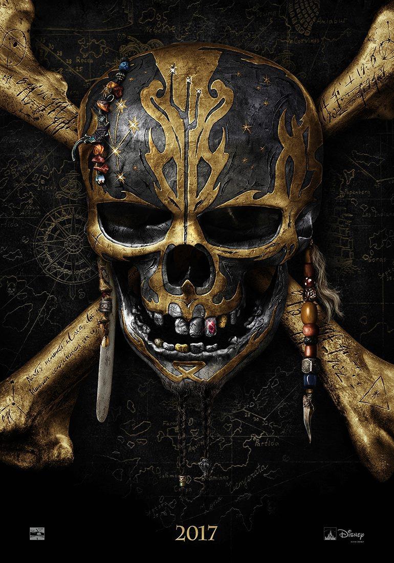 Постер - Пираты Карибского моря: Мертвецы не рассказывают сказки: 770x1100 / 190.67 Кб