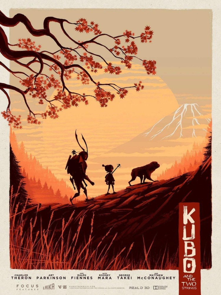 Постер - Кубо. Легенда о самурае: 750x1000 / 230.9 Кб
