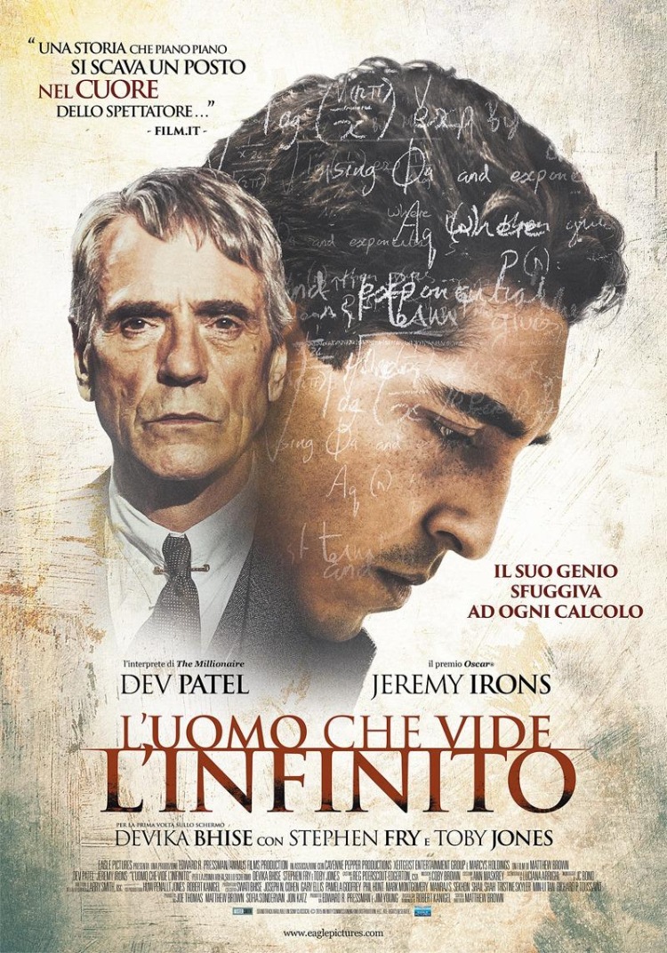 Постер - Человек, который познал бесконечность: 750x1072 / 344.76 Кб