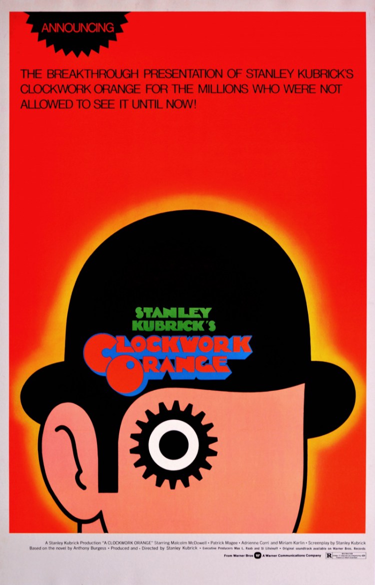 Постер - Заводной апельсин: 750x1168 / 124.14 Кб