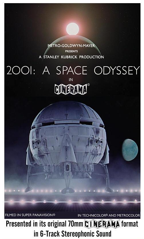 Постер - 2001 год: Космическая одиссея: 503x837 / 57.69 Кб