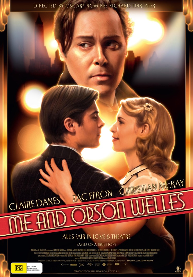 Постер - Я и Орсон Уэллс: 750x1072 / 225.13 Кб