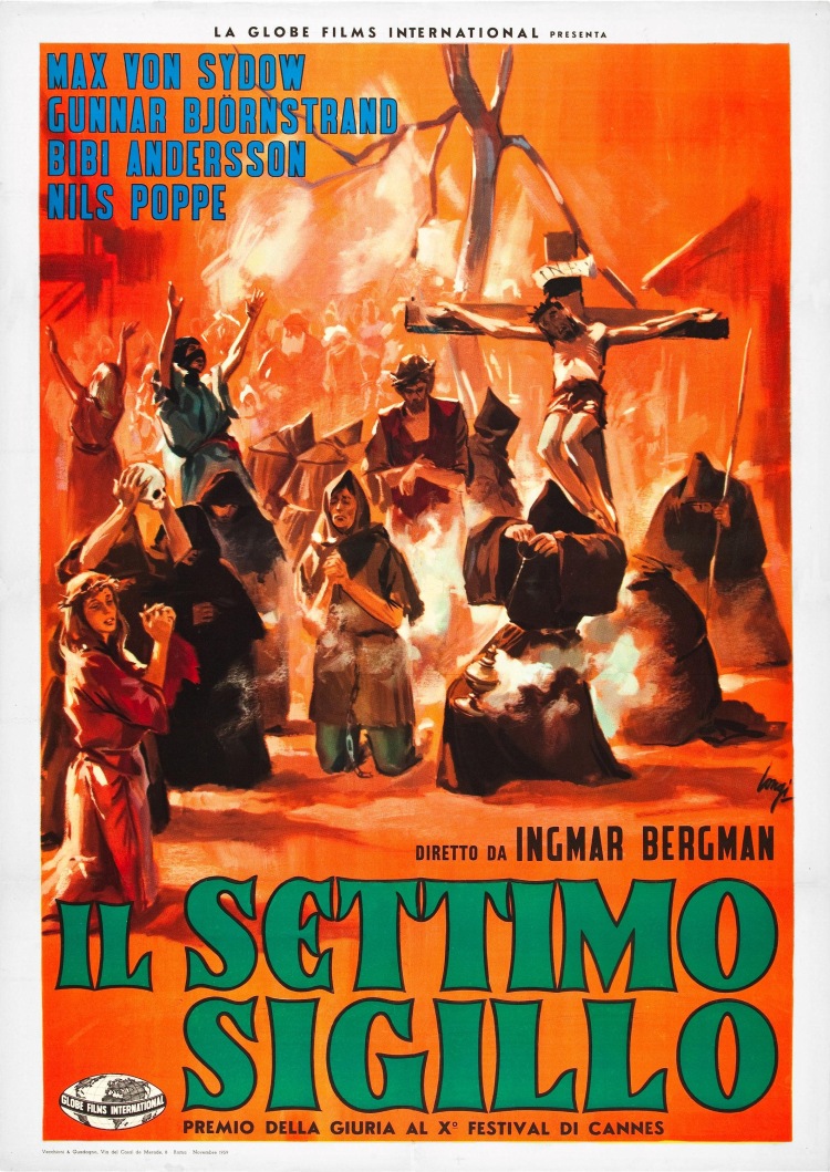 Постер - Седьмая печать: 750x1059 / 306.19 Кб