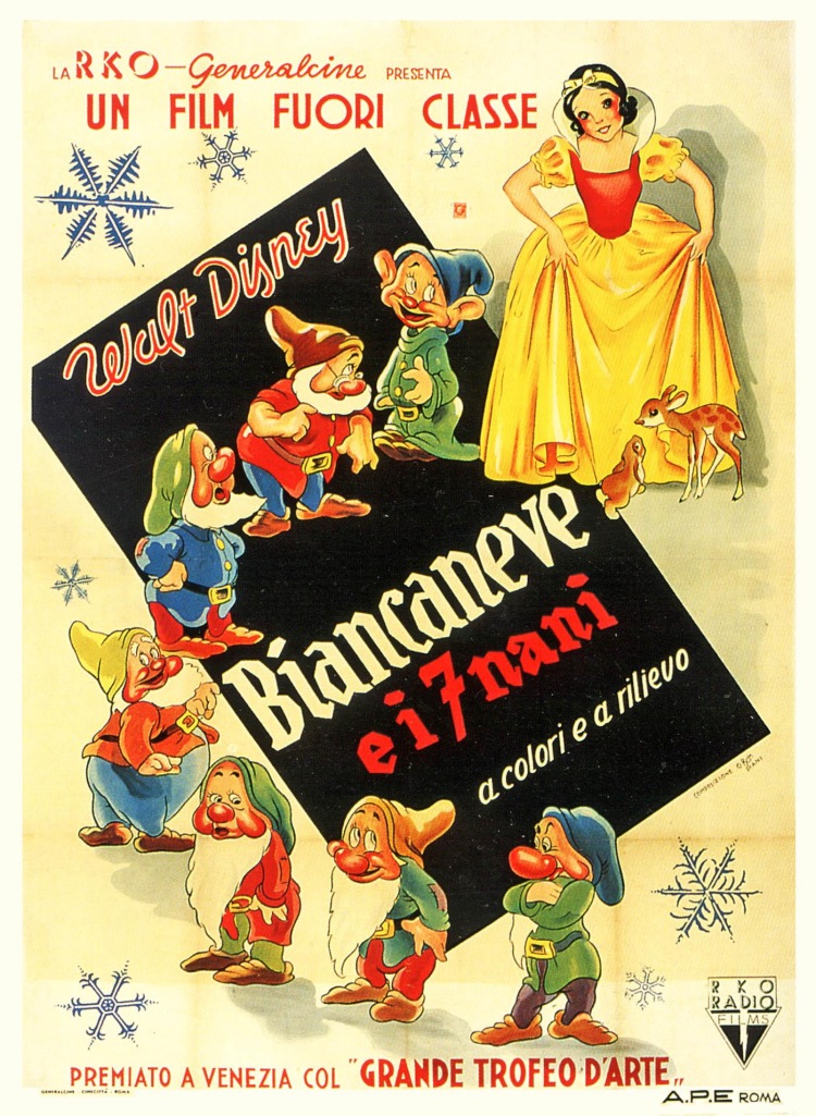 Постер - Белоснежка и семь гномов: 750x1025 / 298.25 Кб