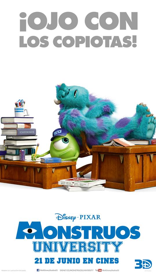 Постер - Университет монстров: 540x960 / 60.64 Кб