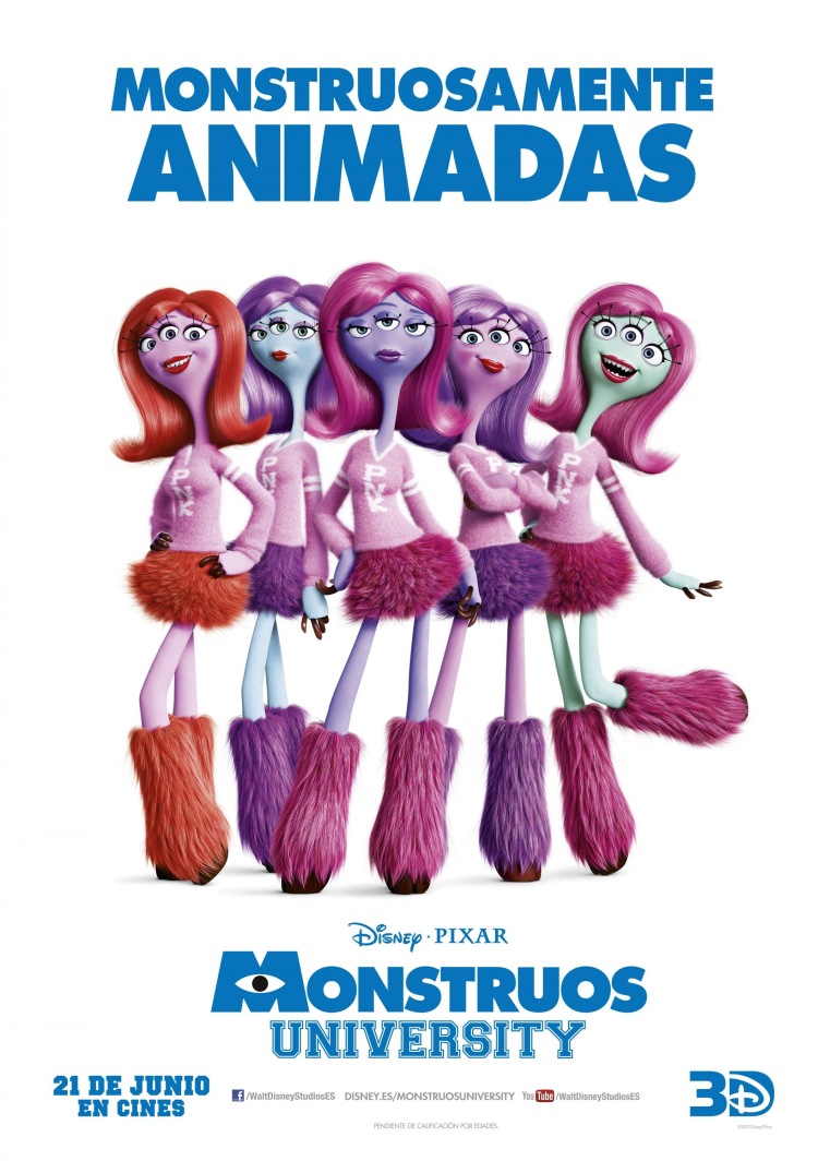 Постер - Университет монстров: 750x1064 / 190.64 Кб