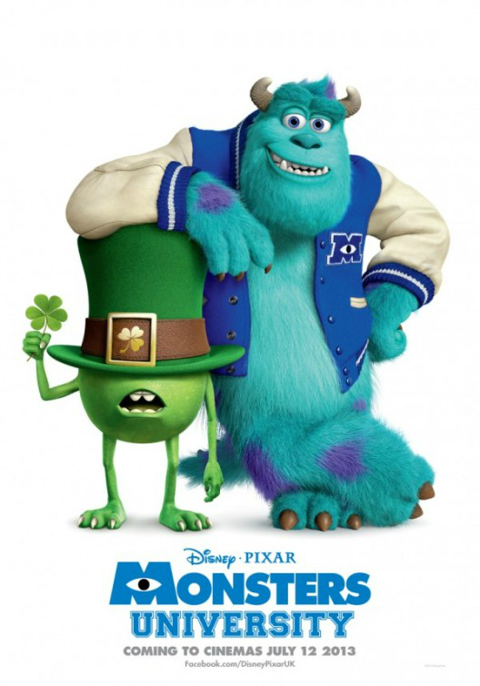 Постер - Университет монстров: 528x755 / 228.74 Кб
