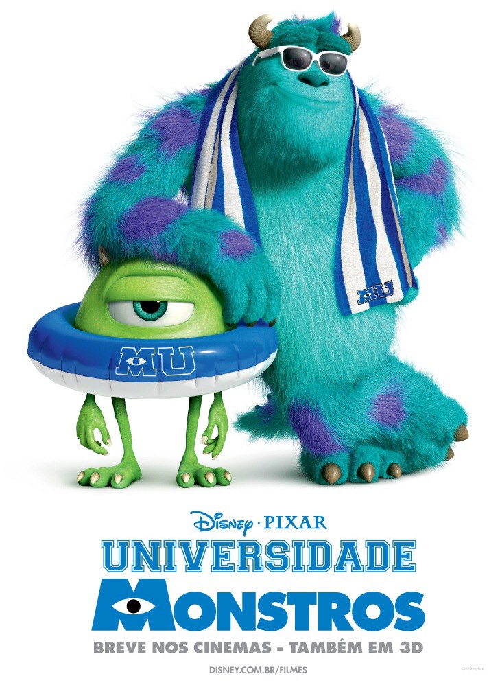 Постер - Университет монстров: 729x1001 / 146.38 Кб