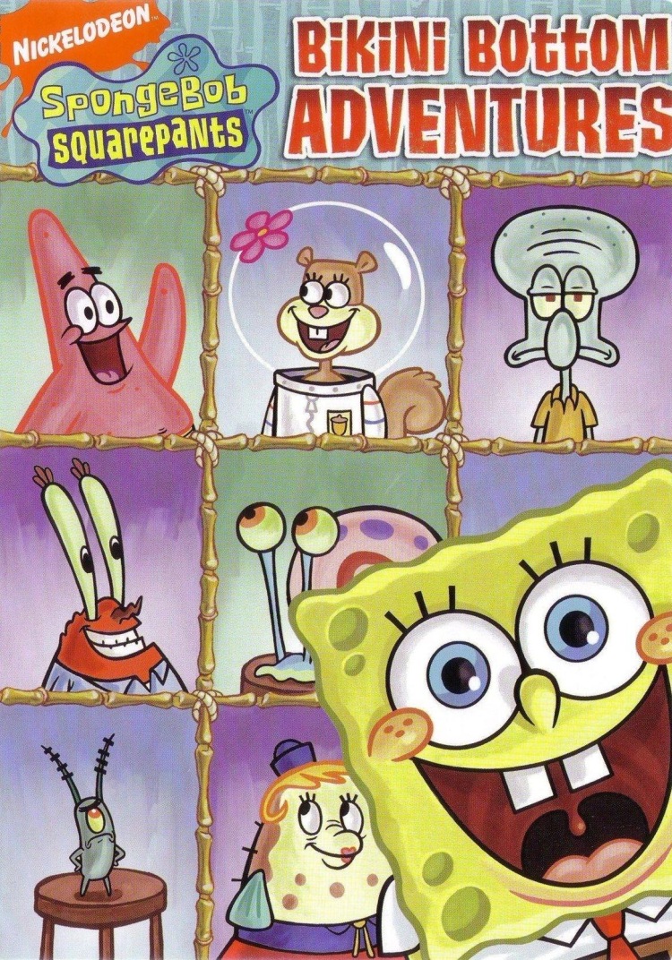 Постер - Губка Боб квадратные штаны: 750x1072 / 383.56 Кб