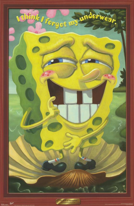Постер - Губка Боб квадратные штаны: 557x851 / 62.48 Кб