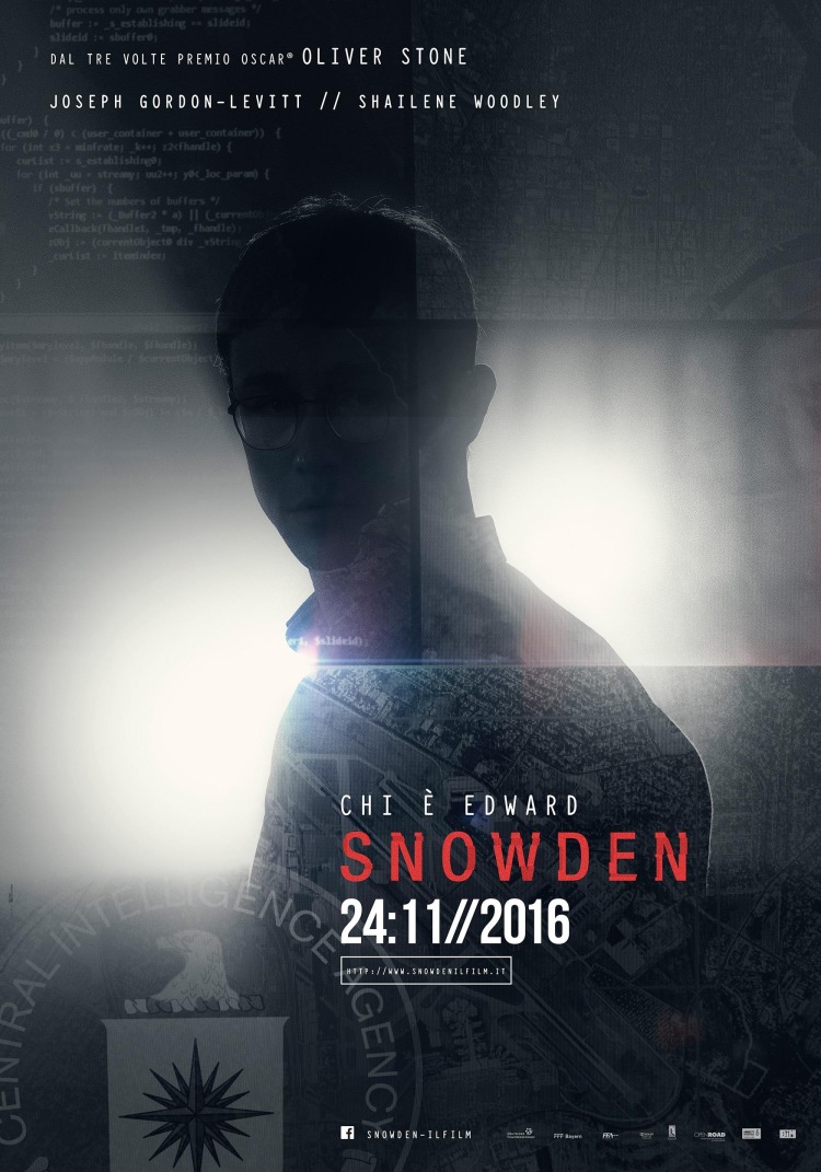 Постер - Сноуден: 750x1071 / 193.16 Кб