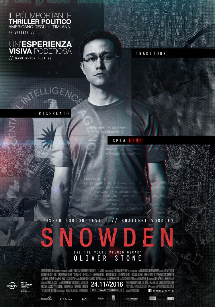 Постер - Сноуден: 750x1071 / 317.57 Кб