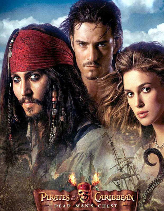 Постер - Пираты Карибского моря: Сундук мертвеца: 620x797 / 160.05 Кб