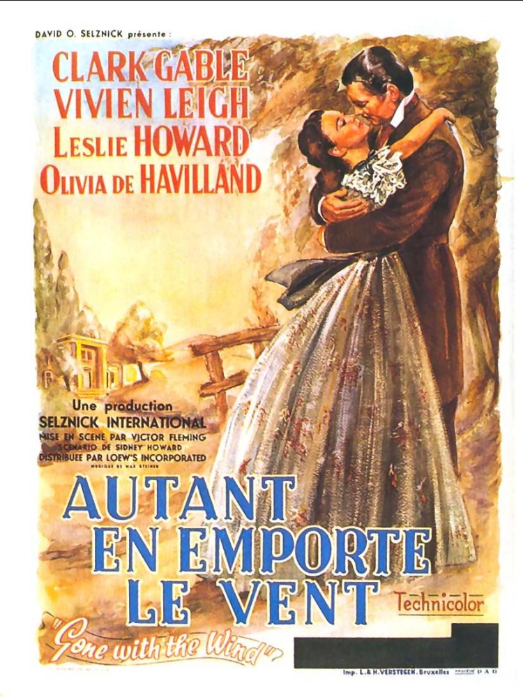 Постер - Унесенные ветром: 750x999 / 247.12 Кб