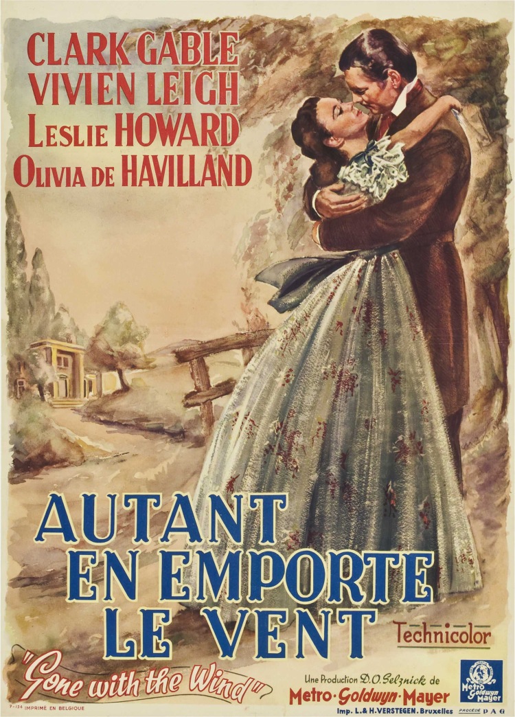 Постер - Унесенные ветром: 750x1044 / 312.84 Кб