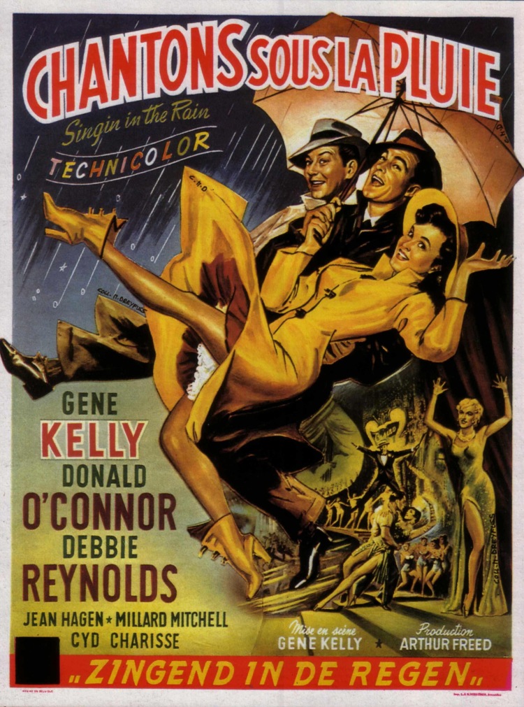 Постер - Поющие под дождем: 750x1011 / 284.3 Кб