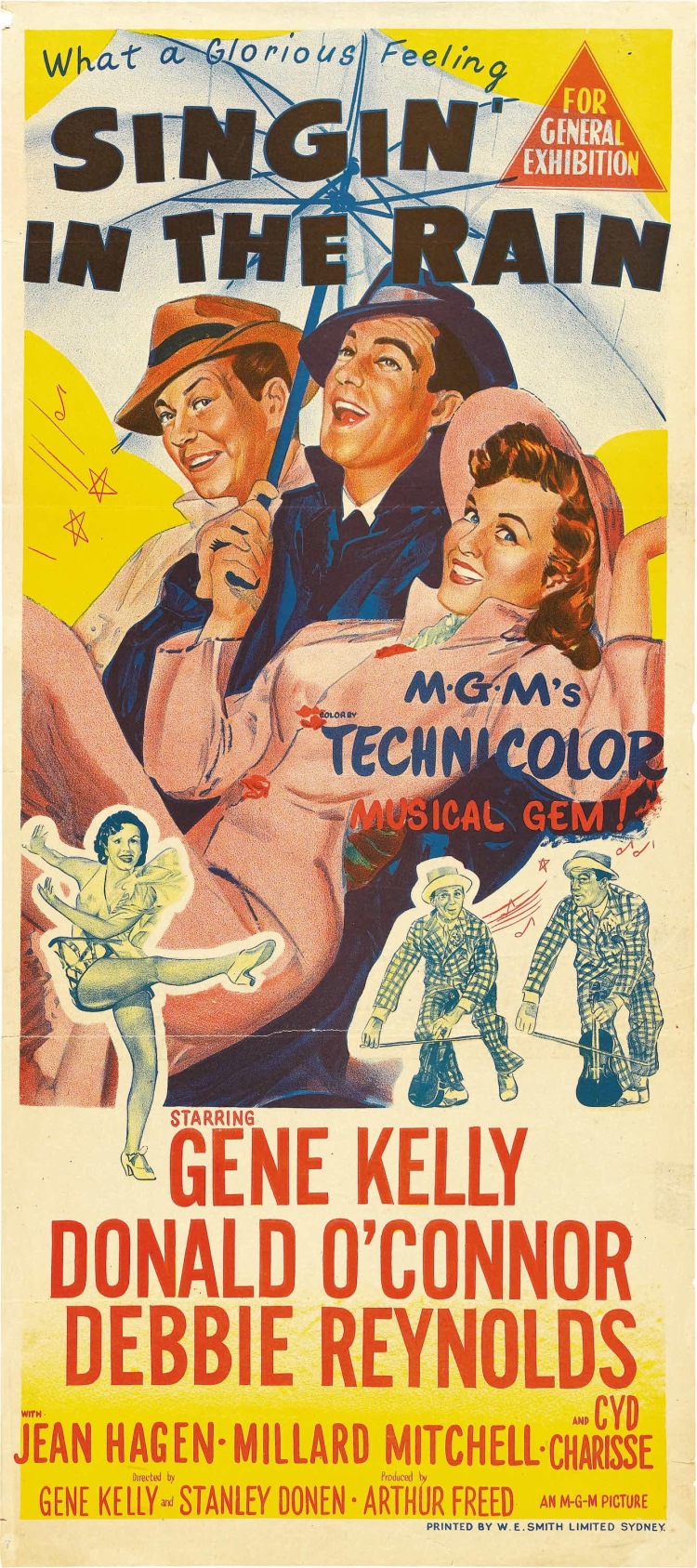 Постер - Поющие под дождем: 750x1687 / 569.47 Кб