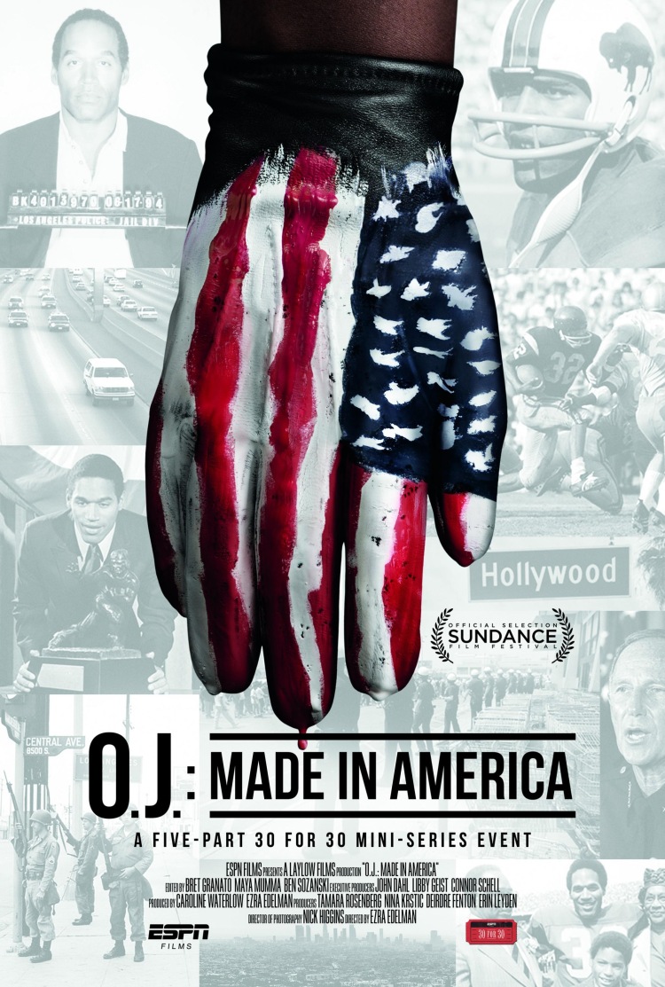 Постер - О. Джей: Сделано в Америке: 750x1113 / 268.43 Кб