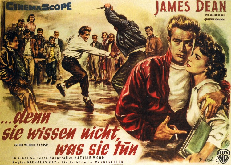 Постер - Бунтарь без причины: 750x535 / 210.87 Кб