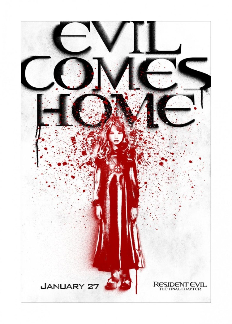 Постер - Обитель зла: Последняя глава: 750x1046 / 234.07 Кб