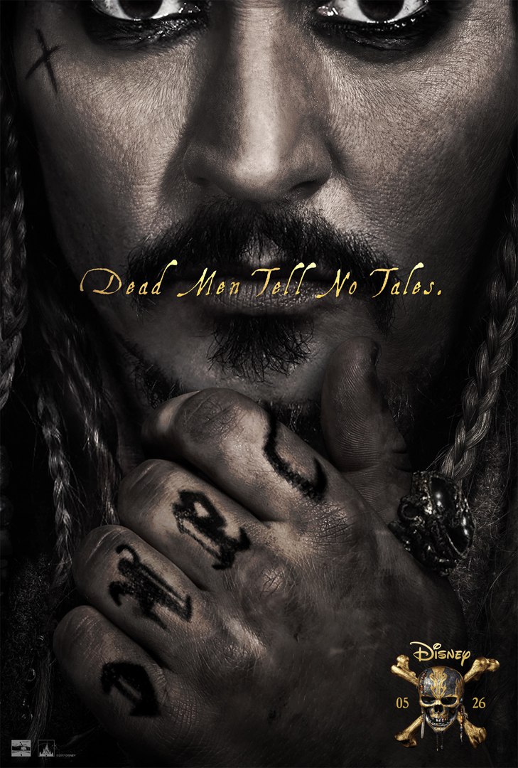 Постер - Пираты Карибского моря: Мертвецы не рассказывают сказки: 729x1080 / 178.96 Кб