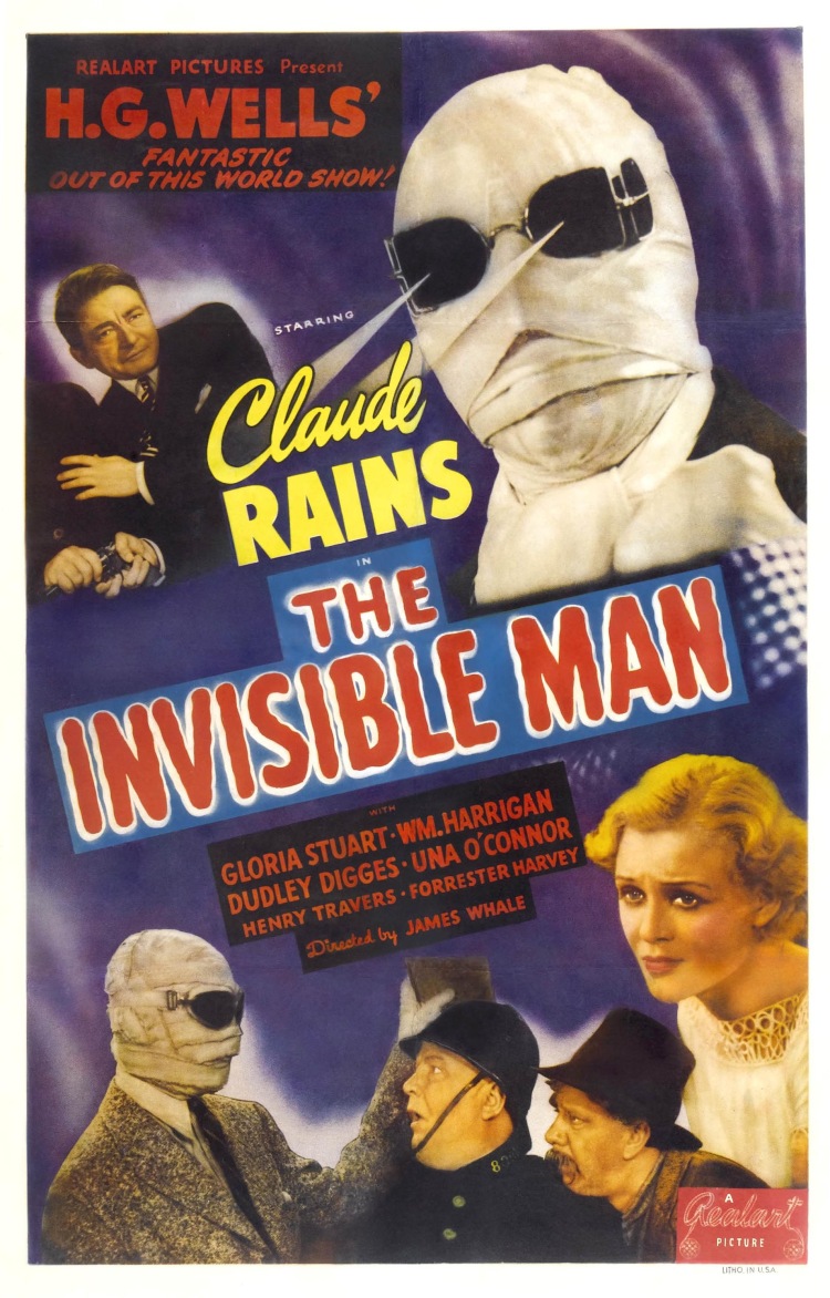 Постер - Человек-невидимка: 750x1172 / 270.18 Кб