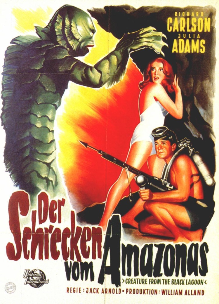 Постер - Создание из Черной лагуны: 750x1041 / 236.87 Кб