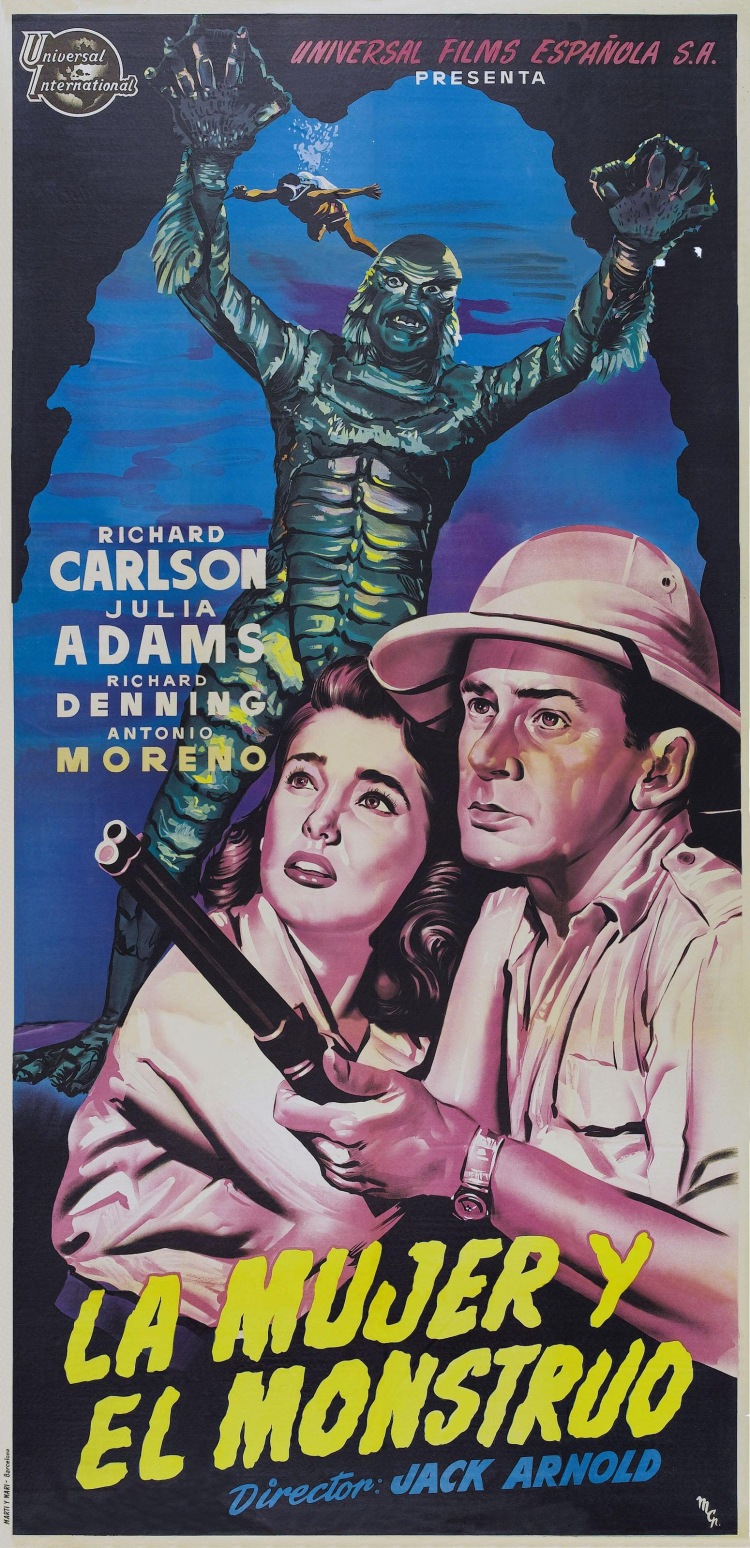 Постер - Создание из Черной лагуны: 750x1548 / 422.26 Кб