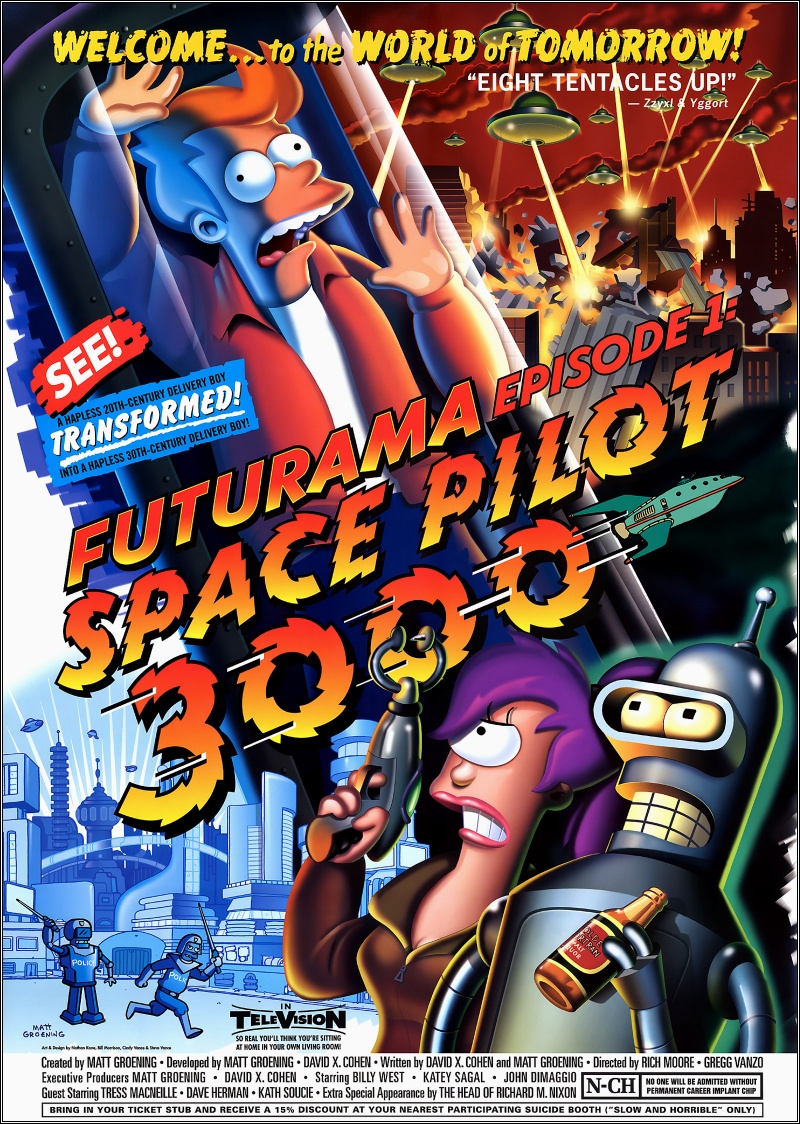 Постер - Футурама: 800x1124 / 508.32 Кб