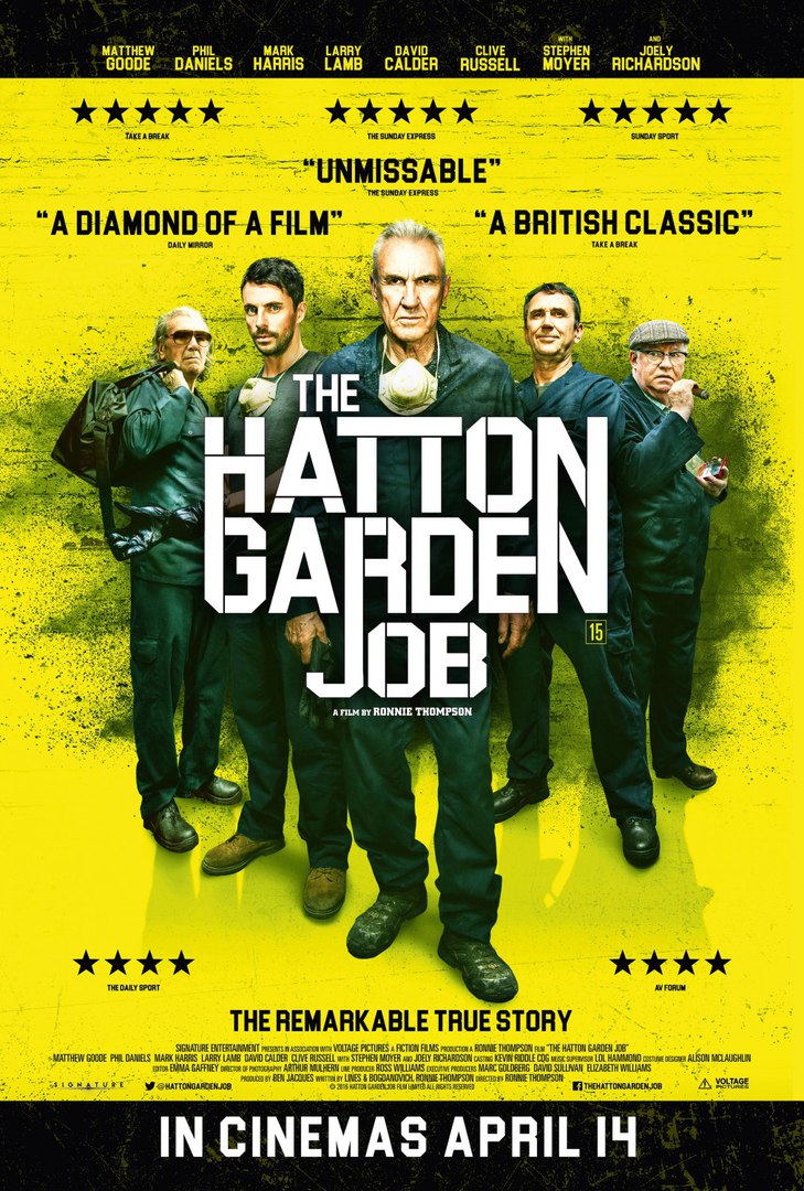 Постер - The Hatton Garden Job: 729x1080 / 246.32 Кб