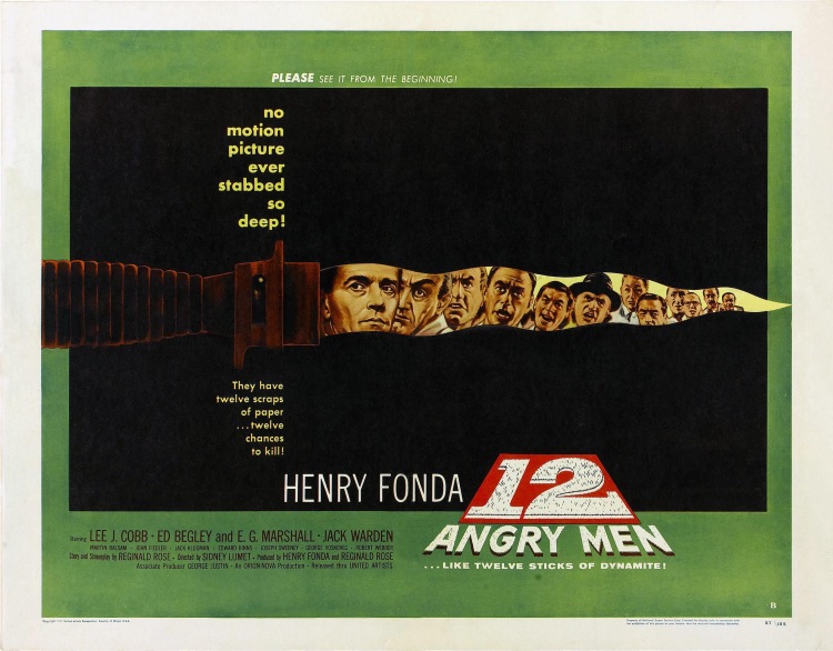 Постер - 12 разгневанных мужчин: 750x586 / 118.61 Кб