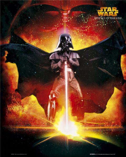 Постер - Звёздные войны: Эпизод 3 - Месть ситхов: 480x600 / 56.94 Кб