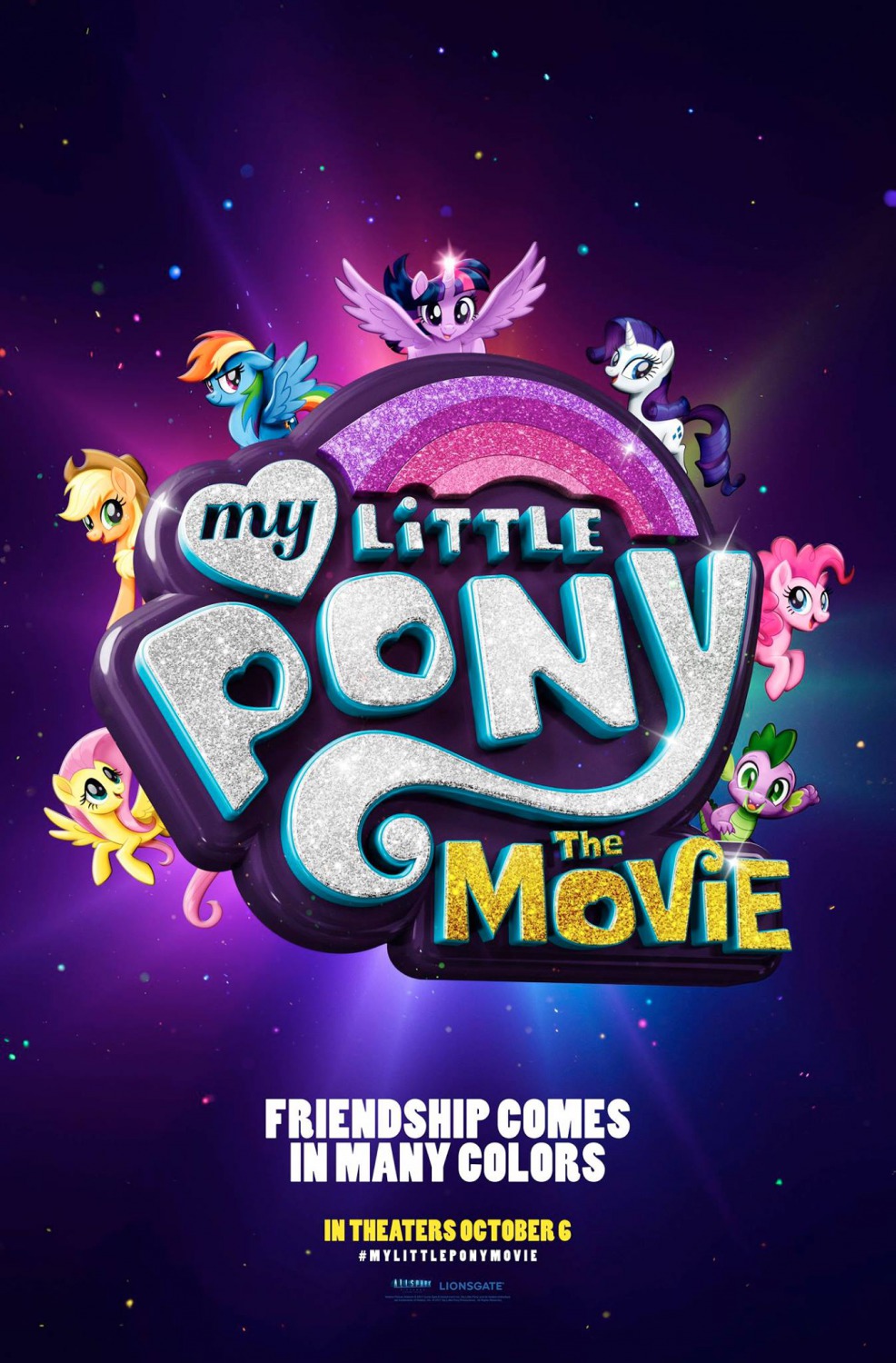 Постер - My Little Pony в кино: 986x1500 / 315.88 Кб