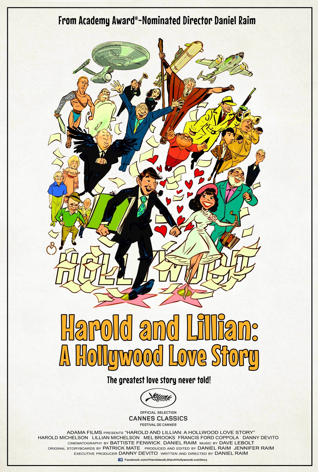 Постер - Harold and Lillian: A Hollywood Love Story: 1012x1500 / 526.37 Кб