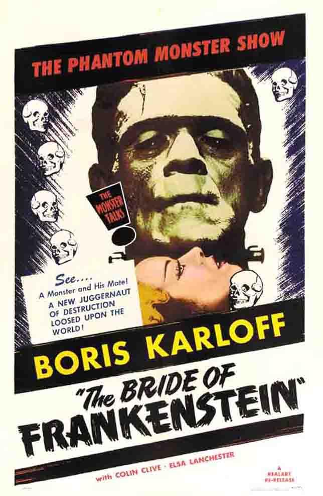 Постер - Невеста Франкенштейна: 644x986 / 74.5 Кб