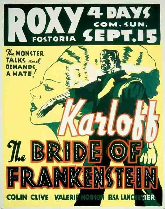 Постер - Невеста Франкенштейна: 562x712 / 66.64 Кб