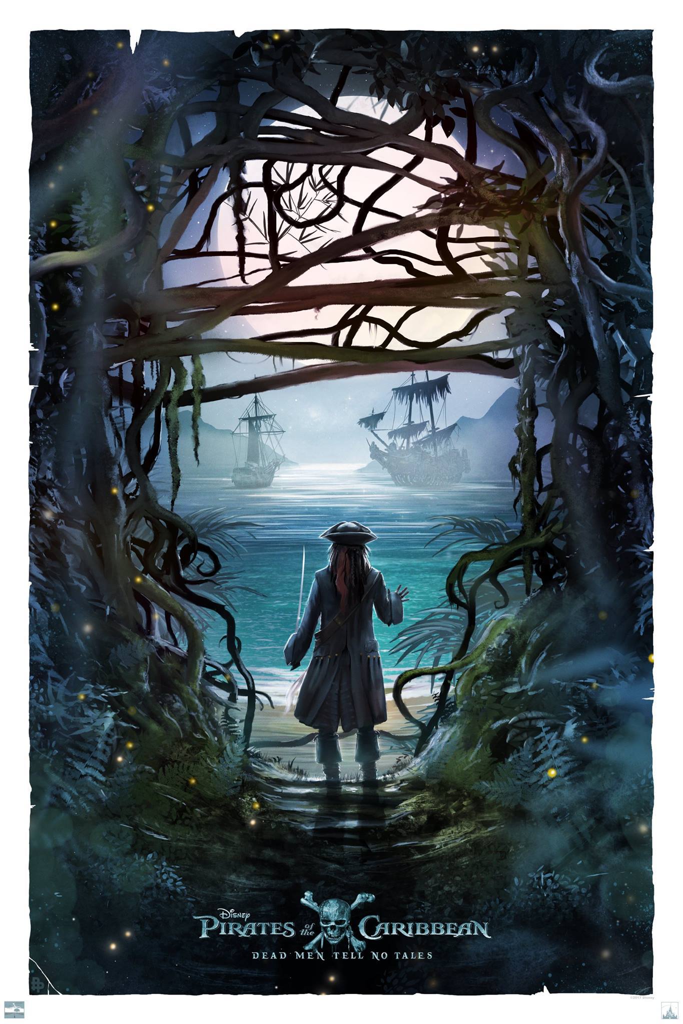Постер - Пираты Карибского моря: Мертвецы не рассказывают сказки: 1365x2048 / 321.38 Кб