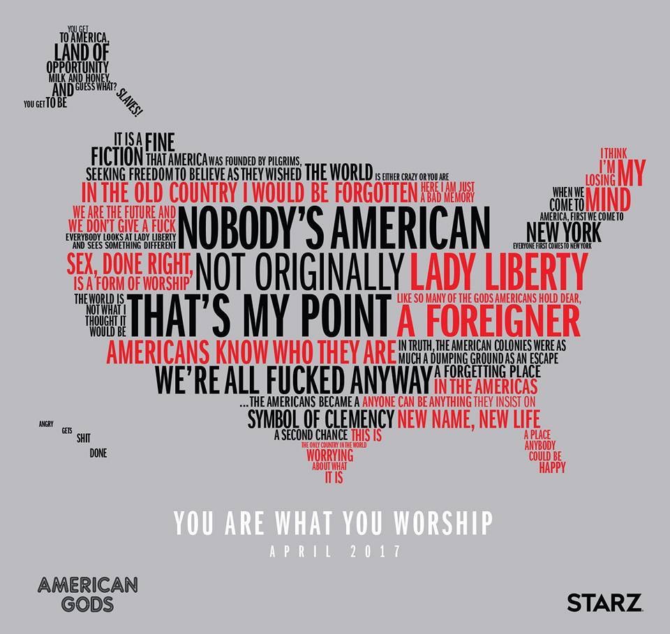 Постер - Американские боги: 960x909 / 173.59 Кб