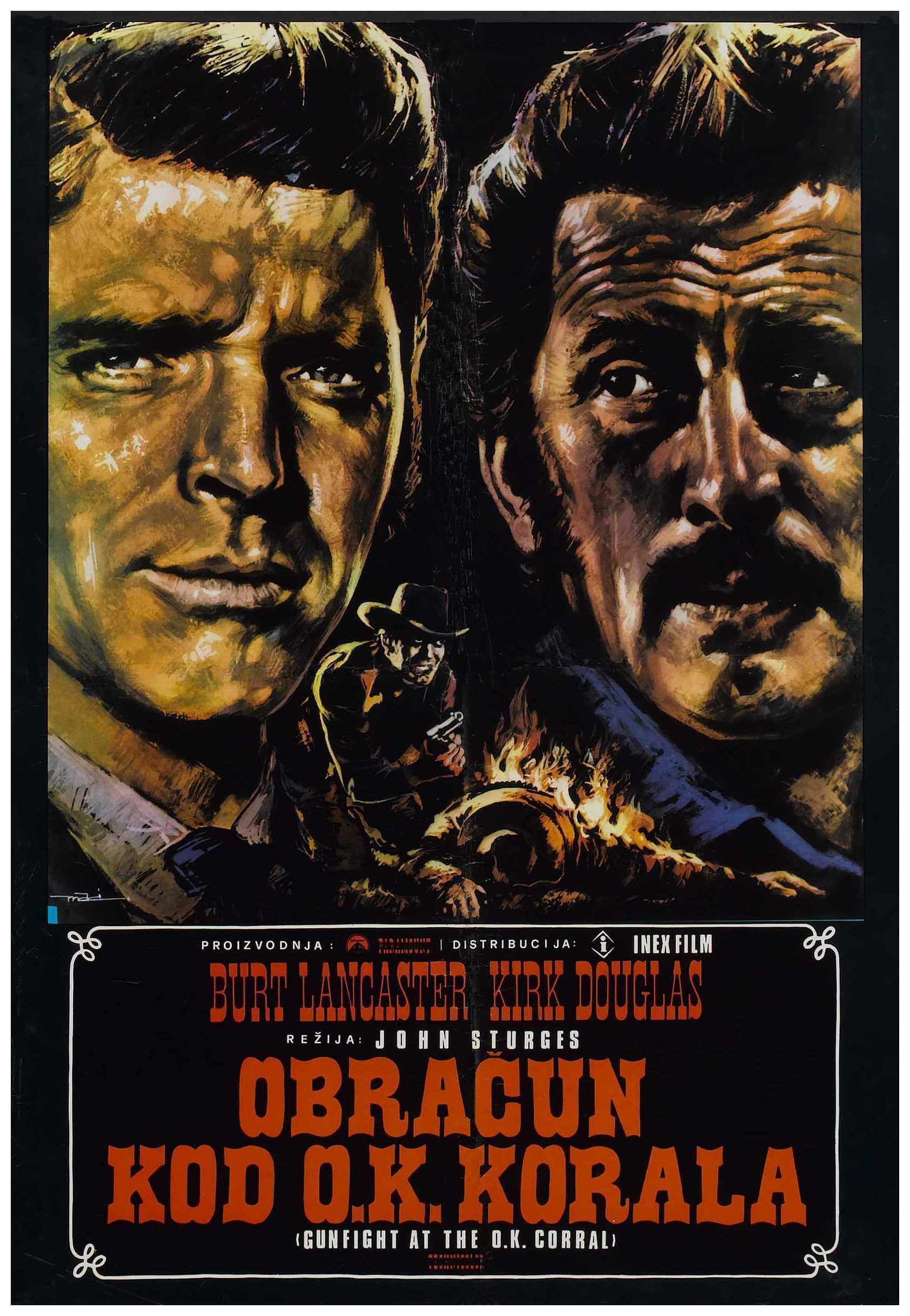 Постер - Перестрелка в О.К. Коррал: 1684x2434 / 360.84 Кб